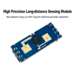 HLK-LD2412 HLK-LD2410B/LD2410/LD2410C upgrade version ±75° Environment automatic learning noise reduction 9M Distance Sensing Radar Module